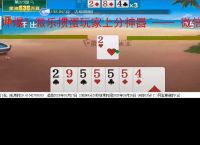 冲爆!微乐掼蛋玩家上分神器 —— 微信小程序电脑记牌器