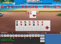 微乐够级/5人保皇记牌器 - 微信小程序电脑版专用,智能算牌 关特效,高手必备辅助