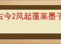 古今2风起蓬莱墨子回返流怎么玩,古今2风起蓬莱墨子回返流搭配推荐